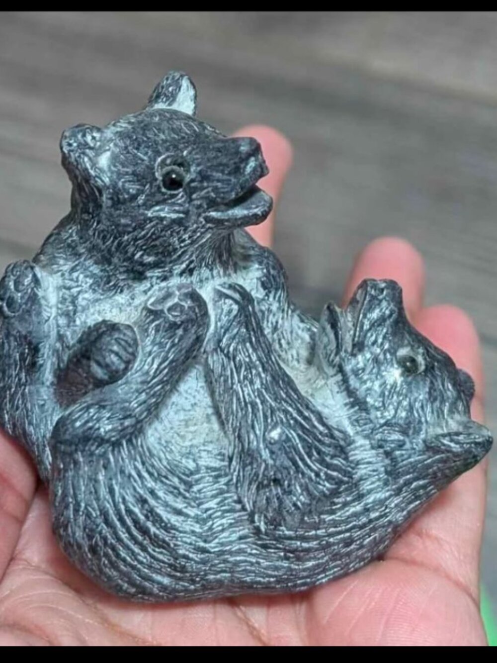Hand carved Soapstone Figurine